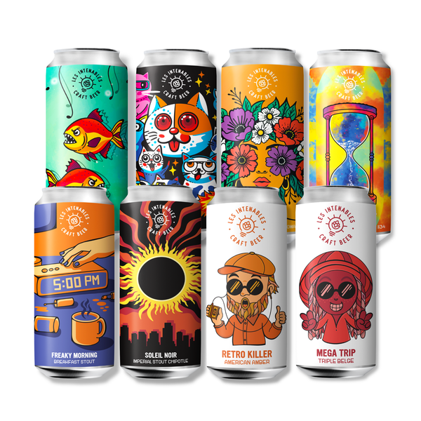 Pack 1 bière 1 style - 8x44 cl