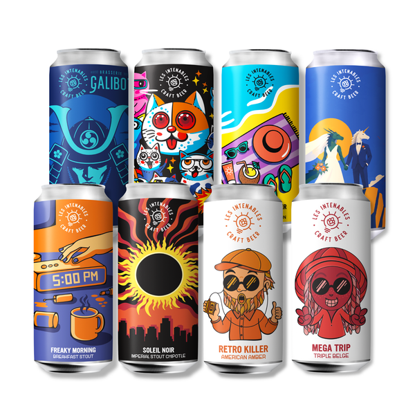 Pack 1 bière 1 style - 8x44 cl