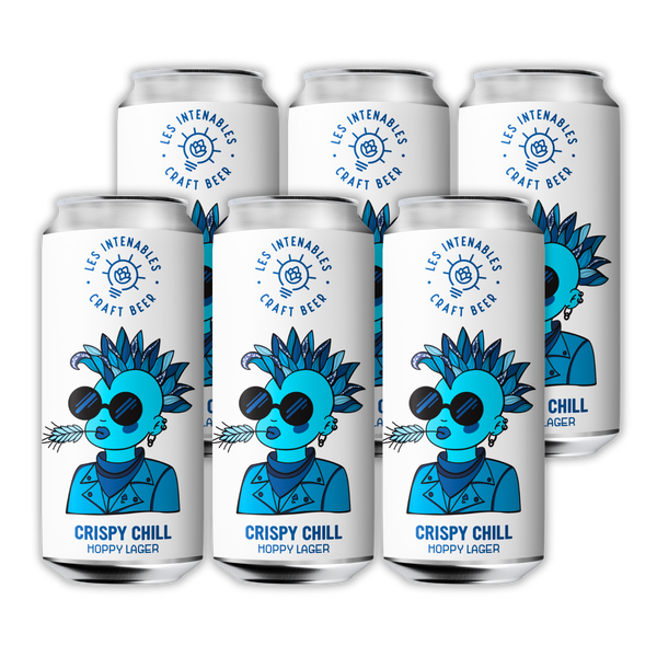 Pack de 6 Crispy Chill - Hoppy Lager - 6x44cl