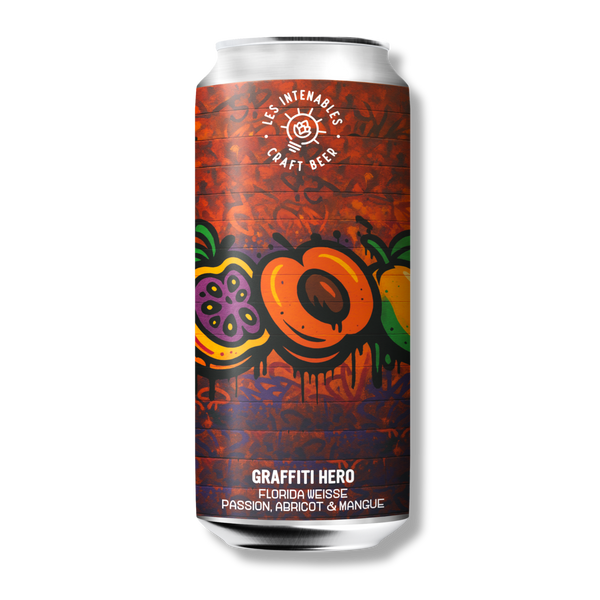 Graffiti Hero - Florida Weisse Passion, Abricot, Mangue - 44 cl