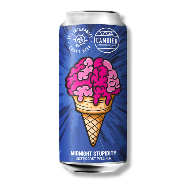 Midnight Stupidity - West Coast Pale Ale - Collab Cambier - 44 cl