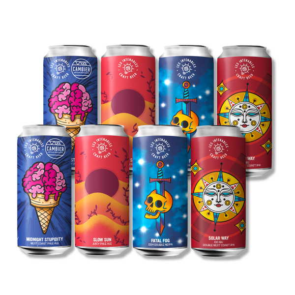 Pack 2 Rooms 2 Ambiances - West Coast IPA &amp; NEIPA - 8x44cl