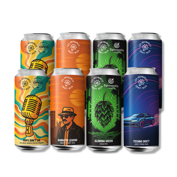 Pack 2 Rooms 2 Ambiances - West Coast IPA &amp; NEIPA - 8x44cl