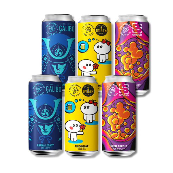 ‭❤ Pack Intenables & Friends - 6x44cl ‭❤