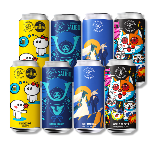 Pack Houblonnées - 8x44cl