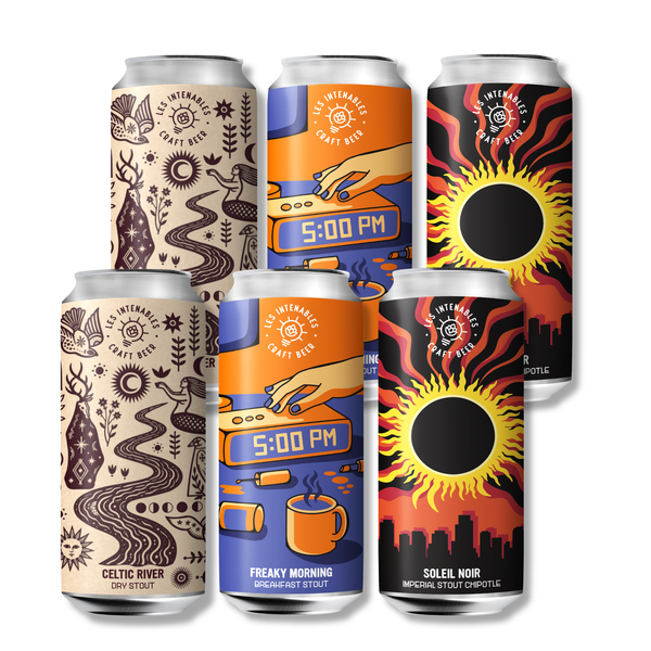 Black is Black Pack - Stout and Porter - 5x44cl