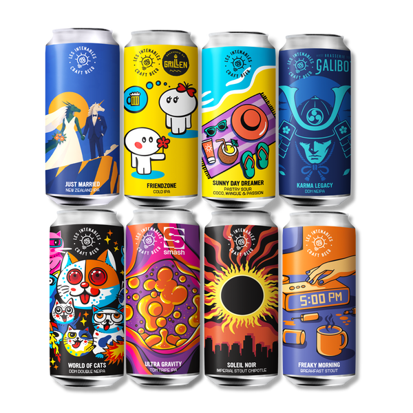 Pack Nouveautés - toutes les dernières sorties - 8x 44cl