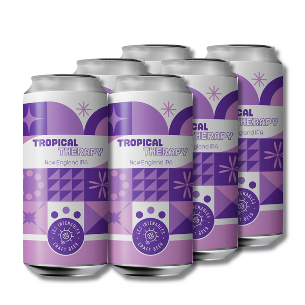 Pack de 6 Tropical Therapy - New England IPA - 44cl