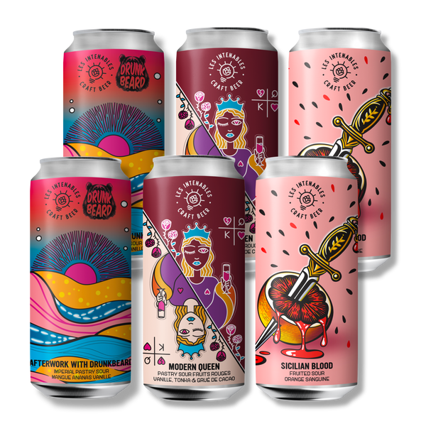 Pack Fruit Addict - 100% bières fruitées - 6x44cl