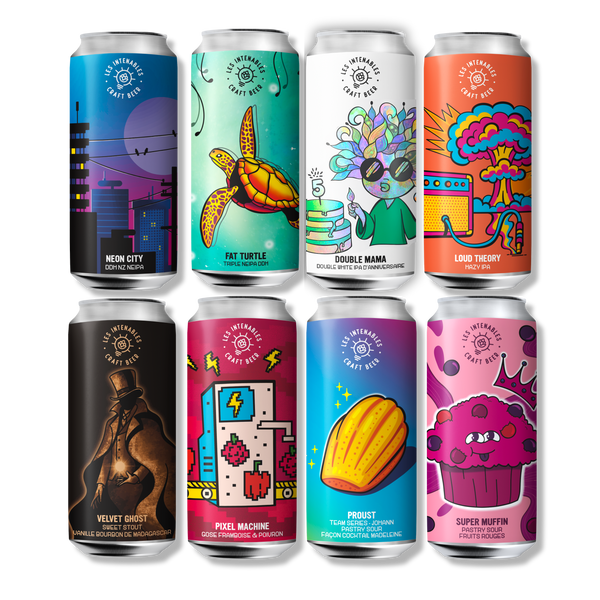 Pack Nouveautés - toutes les dernières sorties - 8x 44cl