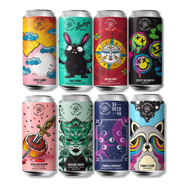 Pack Nouveautés - toutes les dernières sorties - 8x 44cl