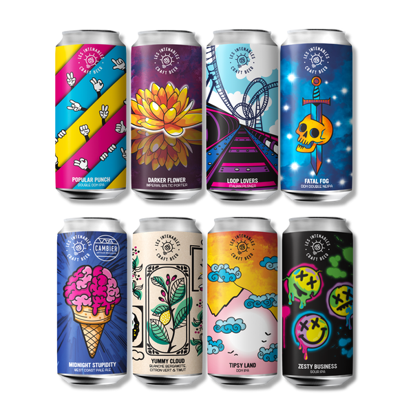 Pack Nouveautés - toutes les dernières sorties - 8x 44cl