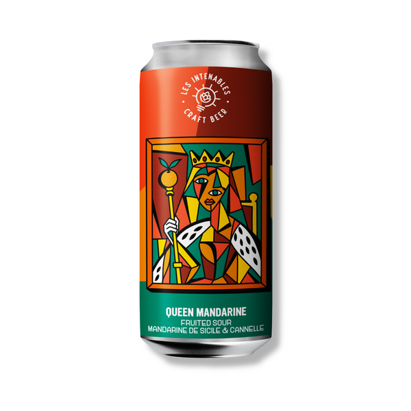Queen Mandarine - Fruited Sour Mandarine de Sicile & Cannelle - 44 cl