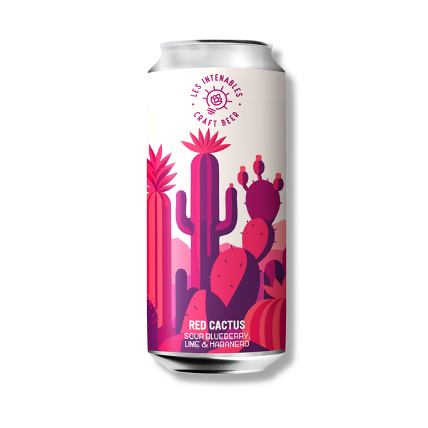 Red Cactus - Gose Myrtille, Citron Vert, Habanero - 44 cl