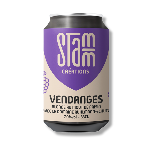 Stamm Vendanges- Blonde au moût de raisin avec le domaine Ruhlmann/Schutz - 33 cl