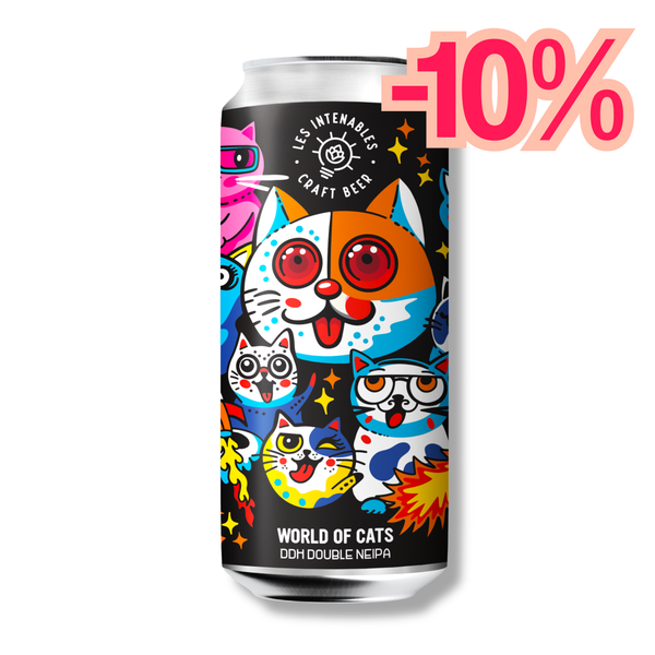 World of Cats - DDH Double Neipa - 44 cl