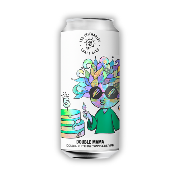 Double Mama - Double white IPA d'anniversaire - 44 cl