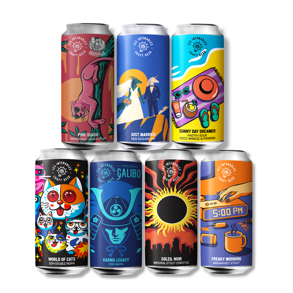 Pack Nouveautés - toutes les dernières sorties - 7x44cl