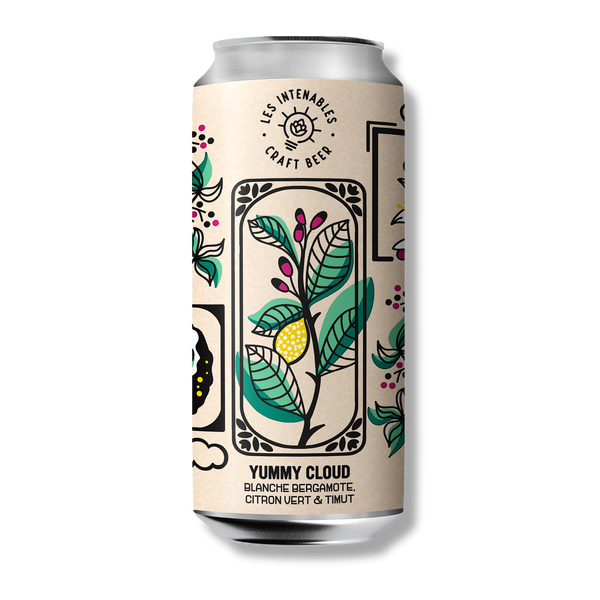 Yummy Cloud - Blanche bergamote, citron vert & timut - 44 cl